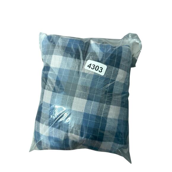 Carhartt Shirt 2XL blue Plaid Pearl Snap Rugged Flex Relaxed Long Sleeve Work - Picture 4 of 4